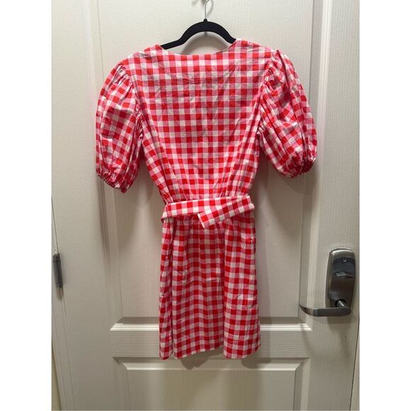 S/W/F halter neckline Mini Dress floral print Vacation Beach Wedding size S NWT - Picture 8 of 9